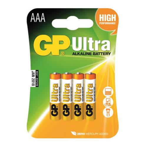 GP alkalne baterije AAA GP-LR03/4BP