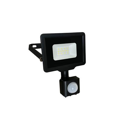 LED reflektor sa PIR senzorom 10W LRF008SW-10/BK