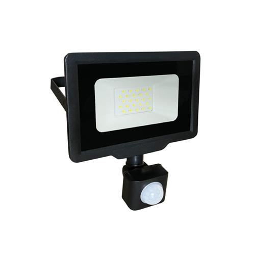 LED reflektor sa PIR senzorom 20W LRF008SW-20/BK