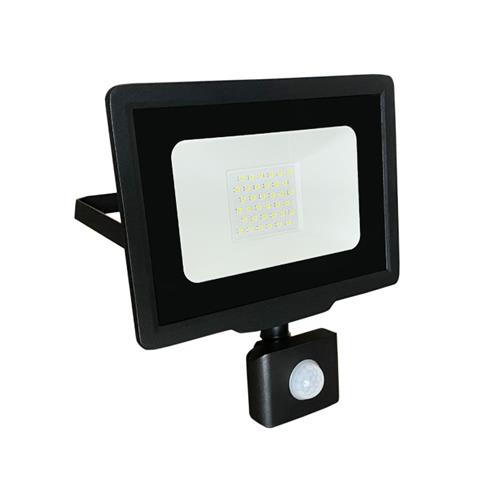 LED reflektor sa PIR senzorom 30W LRF008SW-30/BK