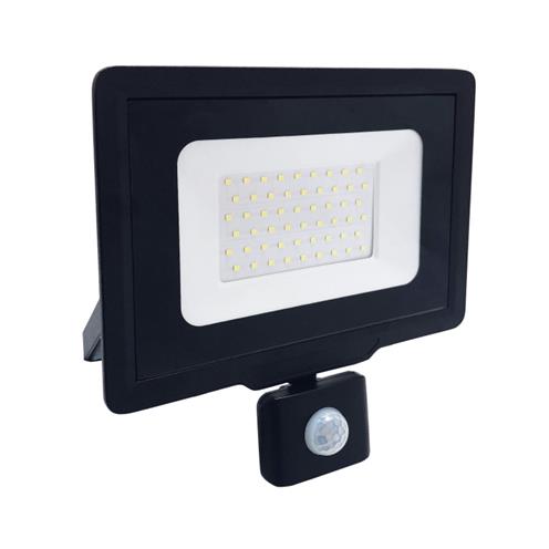 LED reflektor sa PIR senzorom 50W LRF008SW-50/BK