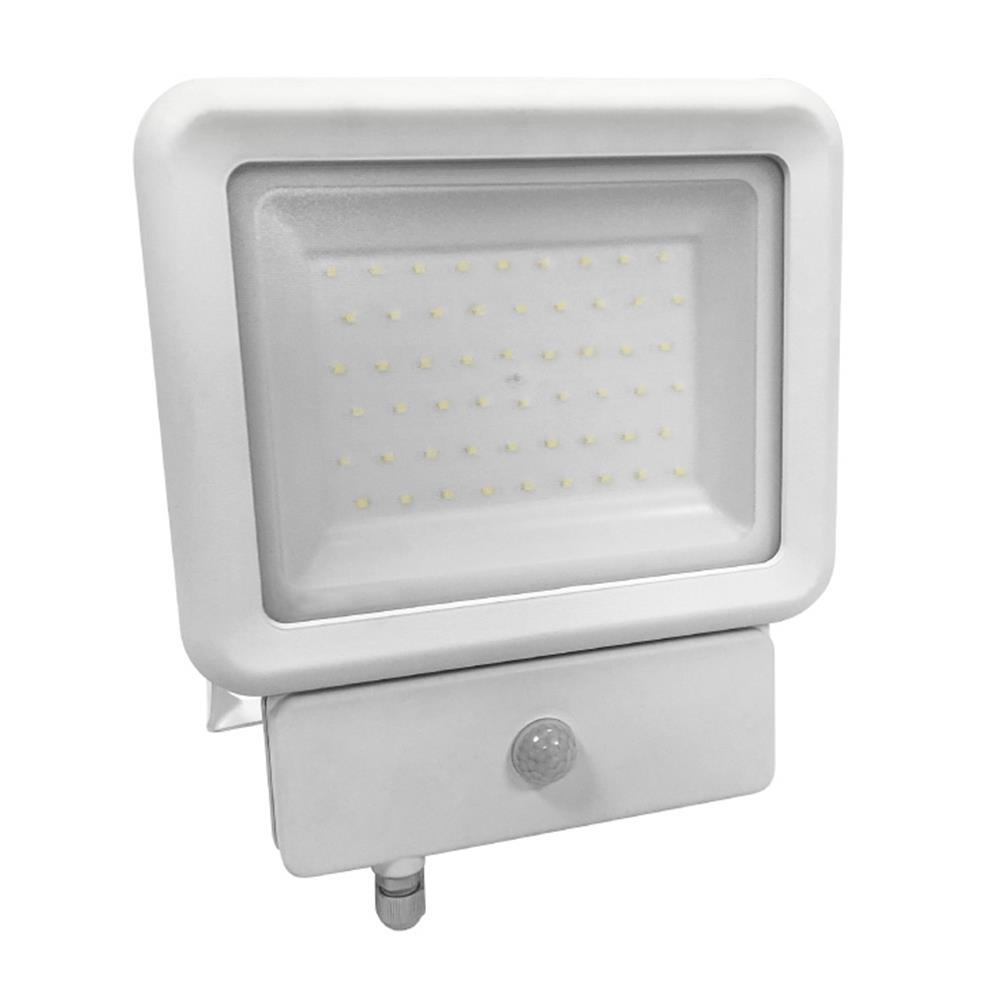 LED reflektor sa PIR senzorom 50W LRF019ESW-50/WH