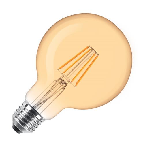 LED filament sijalica dimabilna toplo bela 6W LS-G80FDA-WW-E27/6