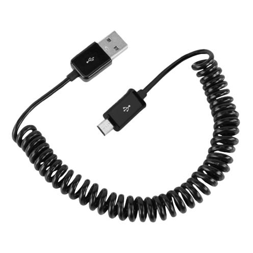 USB 2.0 kabel A-micro B USBA/microB-Spiral