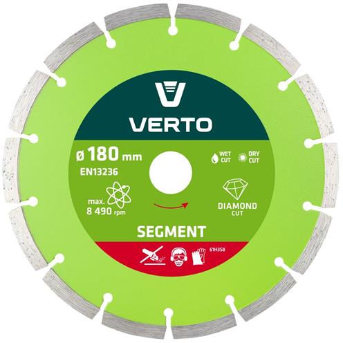 Dijamantski disk fi-180 Segment - VERTO