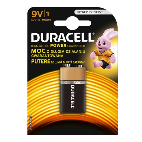 Duracell alkalna baterija 9V