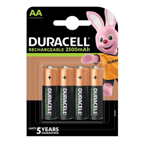 Duracell punjive baterije AA 2500 mAh