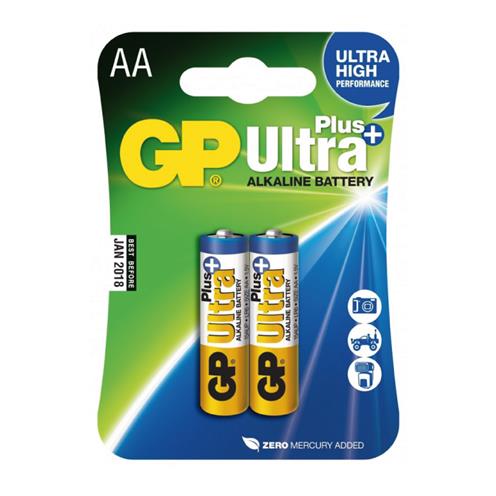 GP alkalne baterije ULTRA+ AA