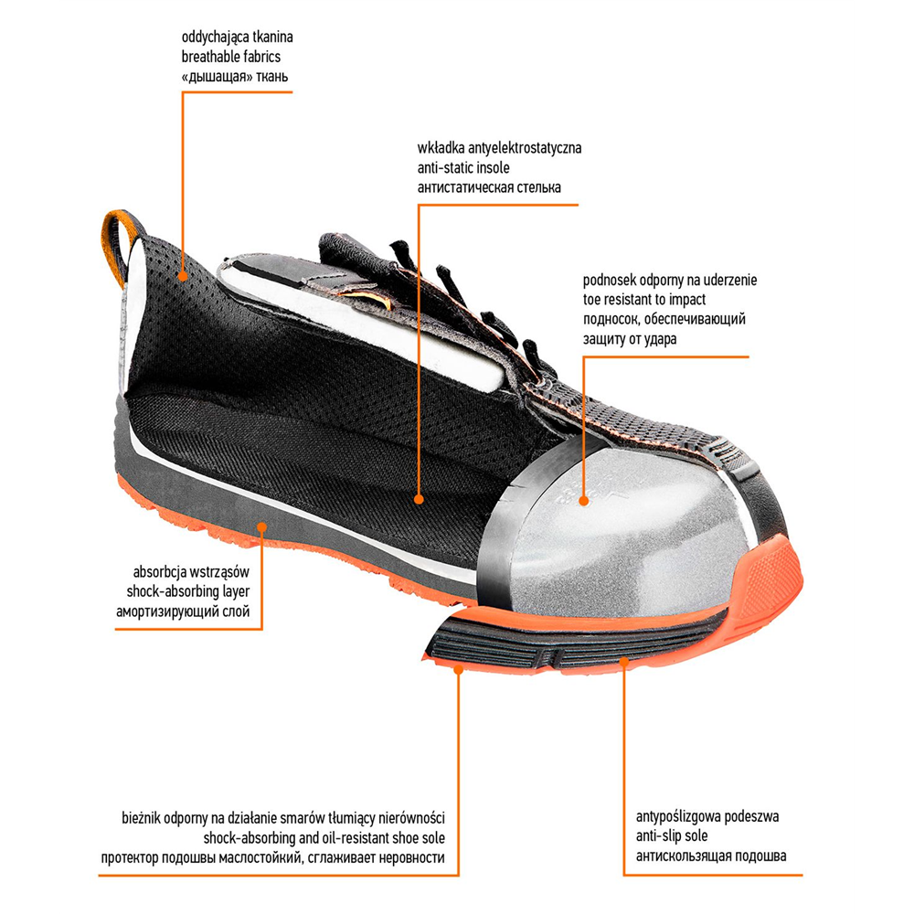 Radna cipela br. 44 - NEO TOOLS 095 S1