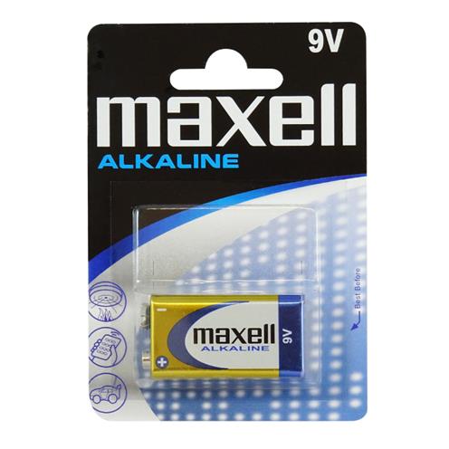 Maxell alkalna baterija 9V