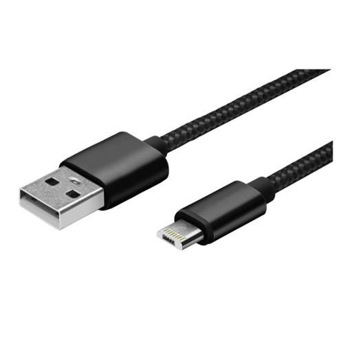 USB 2.0 kabel. USB A- USB micro B/Apple (2u1).1m