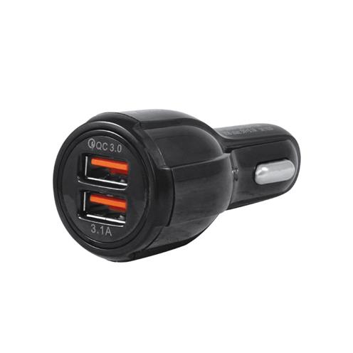 USB punjač iz upaljača automobila QC3.0+3.1A