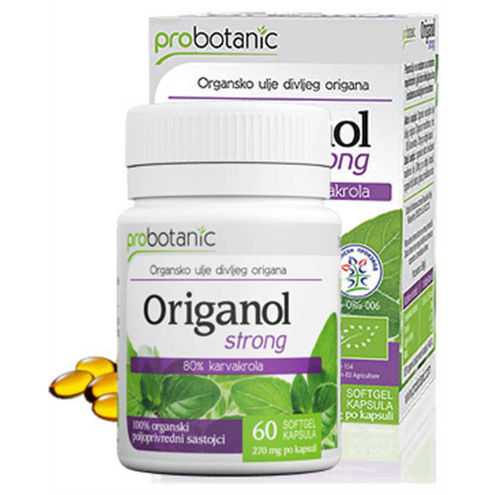 Origanol strong - organsko ulje divljeg origana u softgel kapsulama