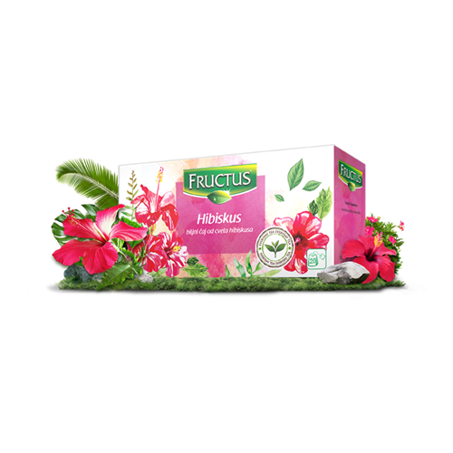 Čaj hibiskus Fructus 30 gr
