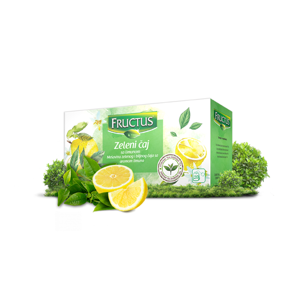 Zeleni čaj sa limunom Fructus 30 gr