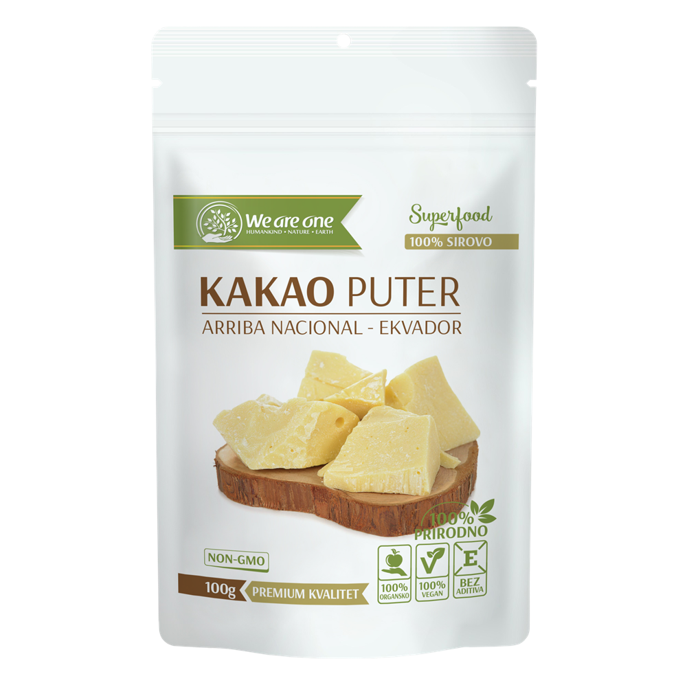 Kakao puter organic 100 gr We are one