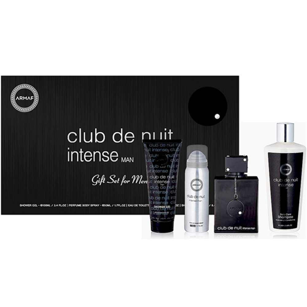 ARMAF Club de Nuit SET 105ML EDT +100ML SG + 50ML DEO + 250ML SH