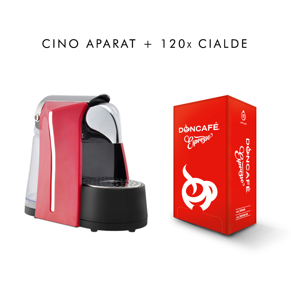 Cino espresso aparat + 120 ćaldi