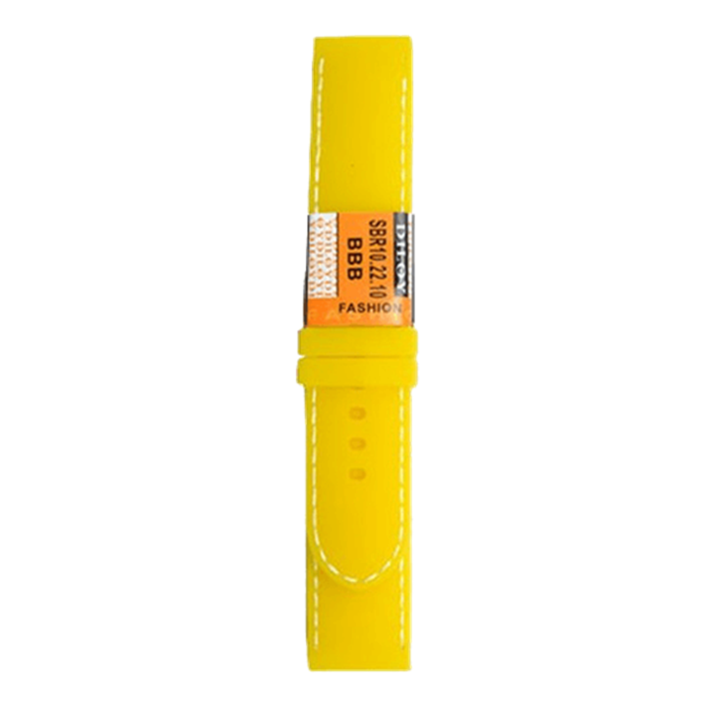 Silikonski kaiš - SK 18.15 Žuta boja 18mm
