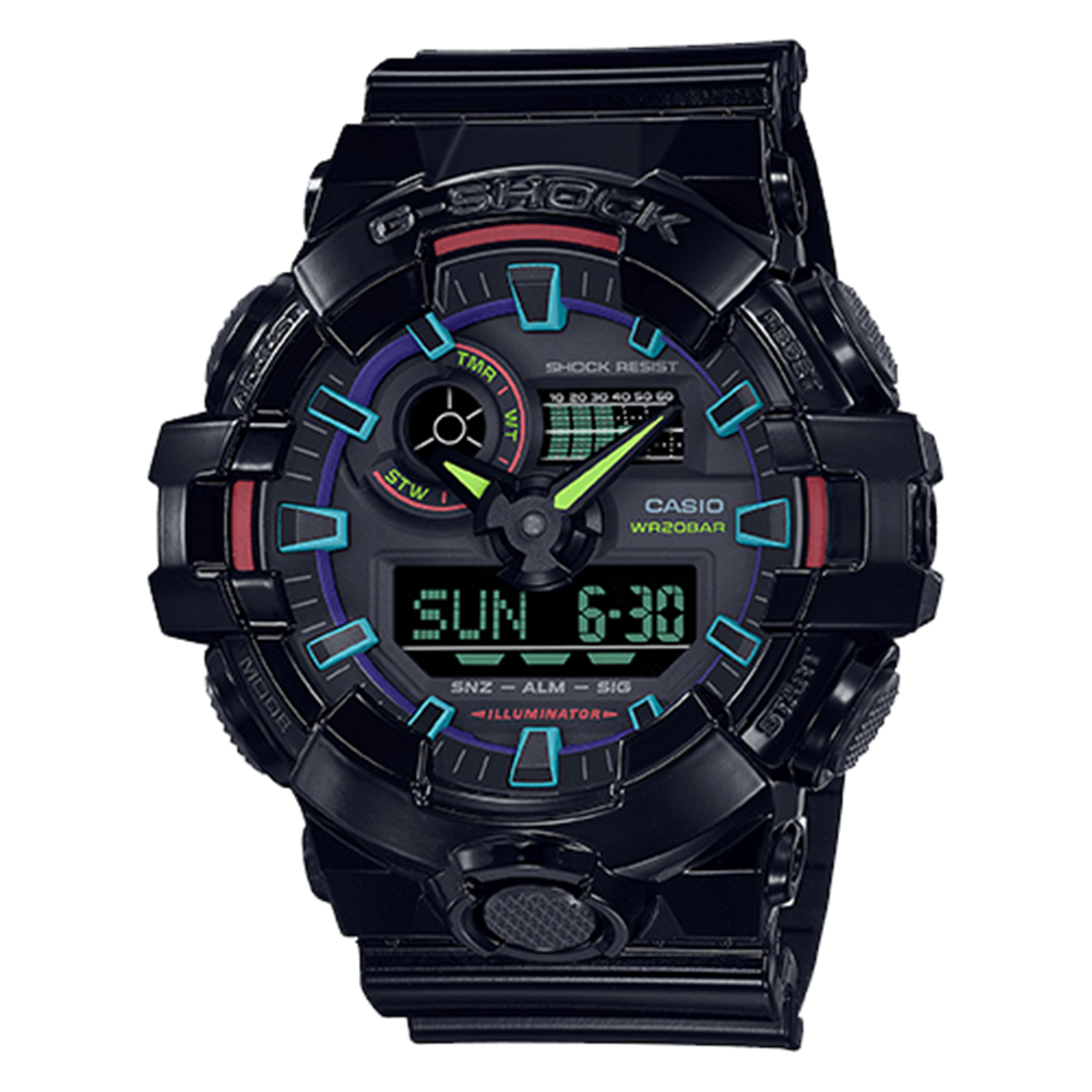 Casio G-shock GA-700RGB-1A