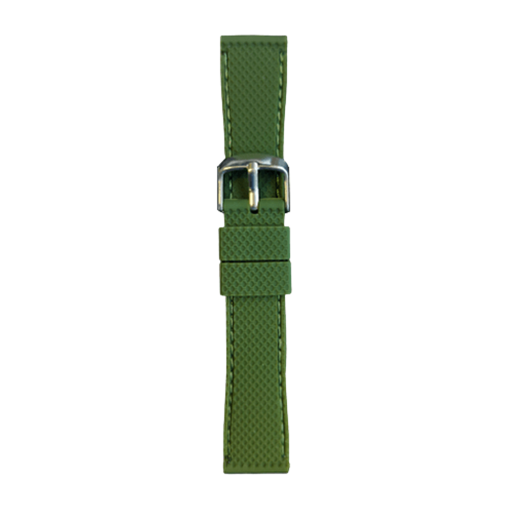 Silikonski kaiš - SK 22.40 Zelena boja 22mm