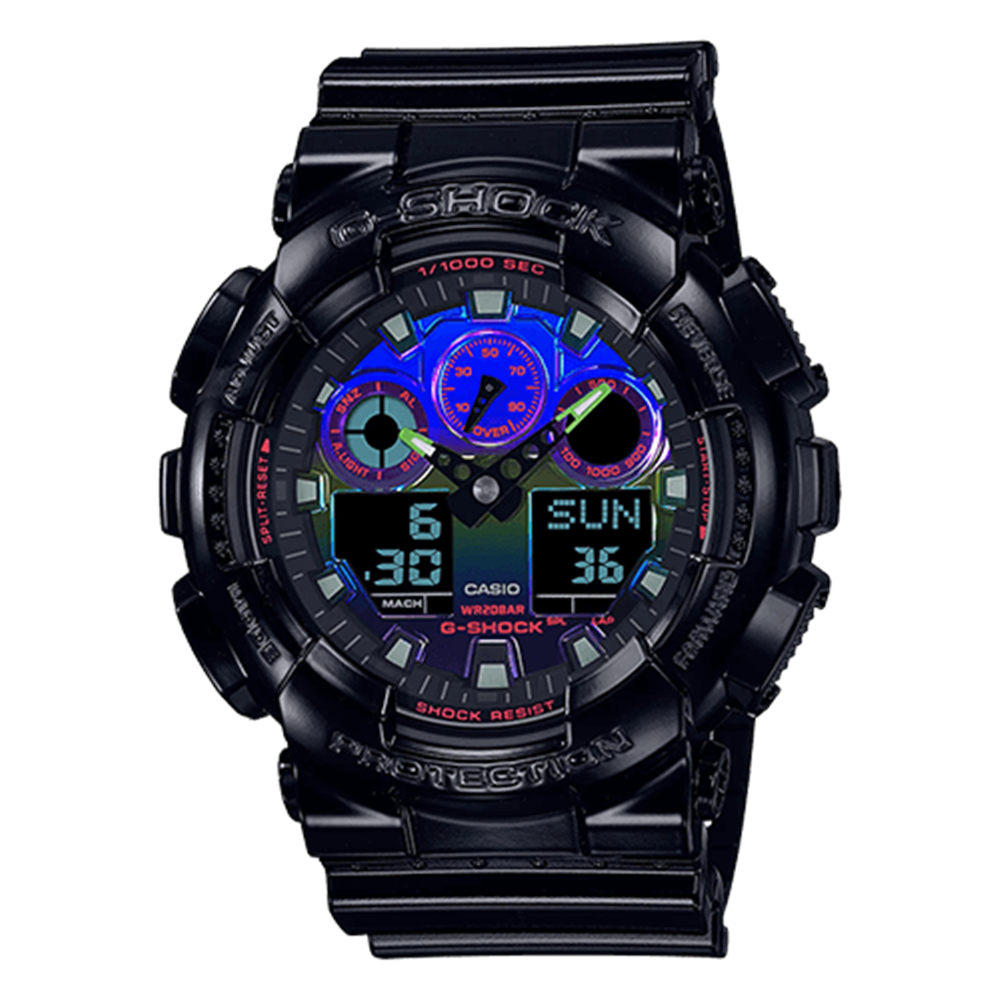 Casio G-shock GA-100RGB-1A