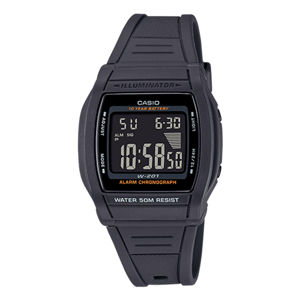 Casio W-201-1B