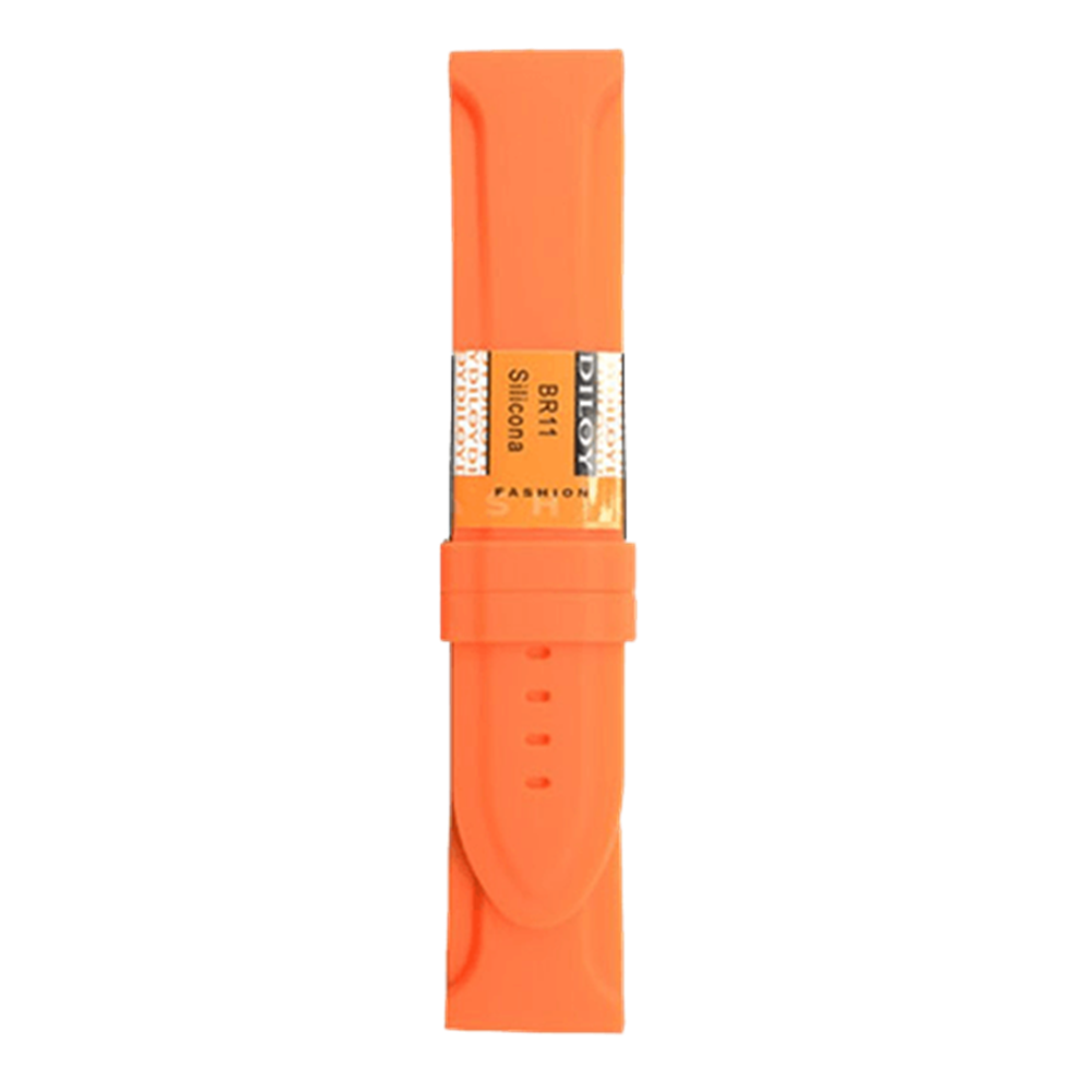 Silikonski kaiš - SK 26.20 Narandžasta boja 26mm