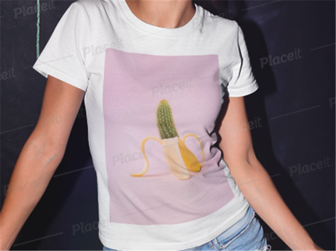 Banana kaktus majica