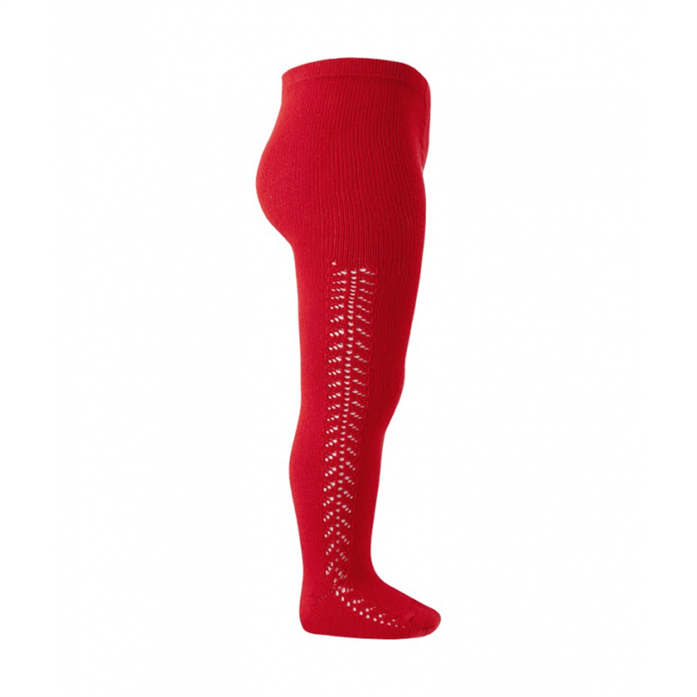 Hulahopke crvene boje rad sa strane nogavica