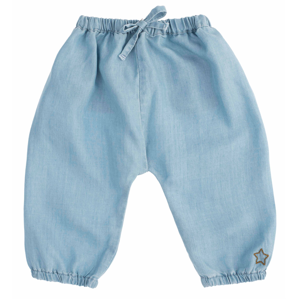 Unisex pantalone od laganog, tankog liocela  za leto