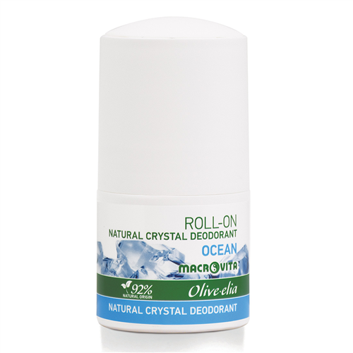Prirodni kristalni dezodorans Roll-on Ocean Macrovita 50ml