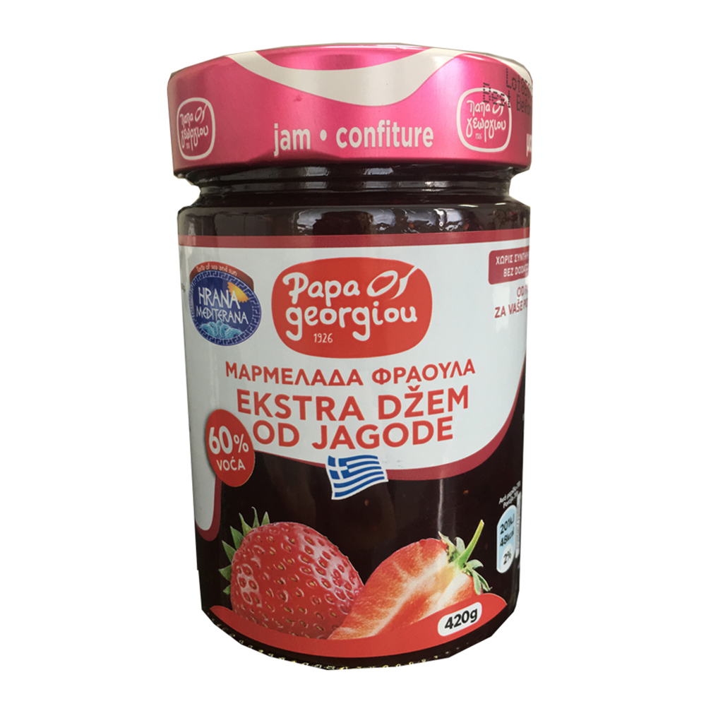 Džem od jagoda Papageorgiou 420gr