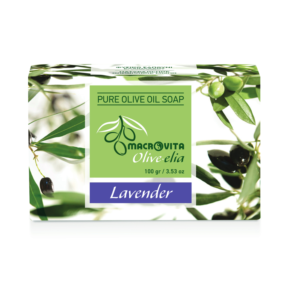Prirodni sapun od maslinovog ulja sa lavandom Macrovita OliveElia100gr