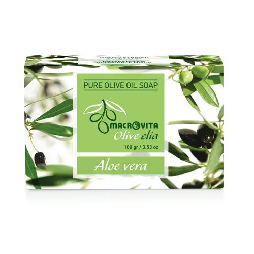 Prirodni sapun od maslinovog ulja Aloe Vera Macrovita OliveElia 100gr