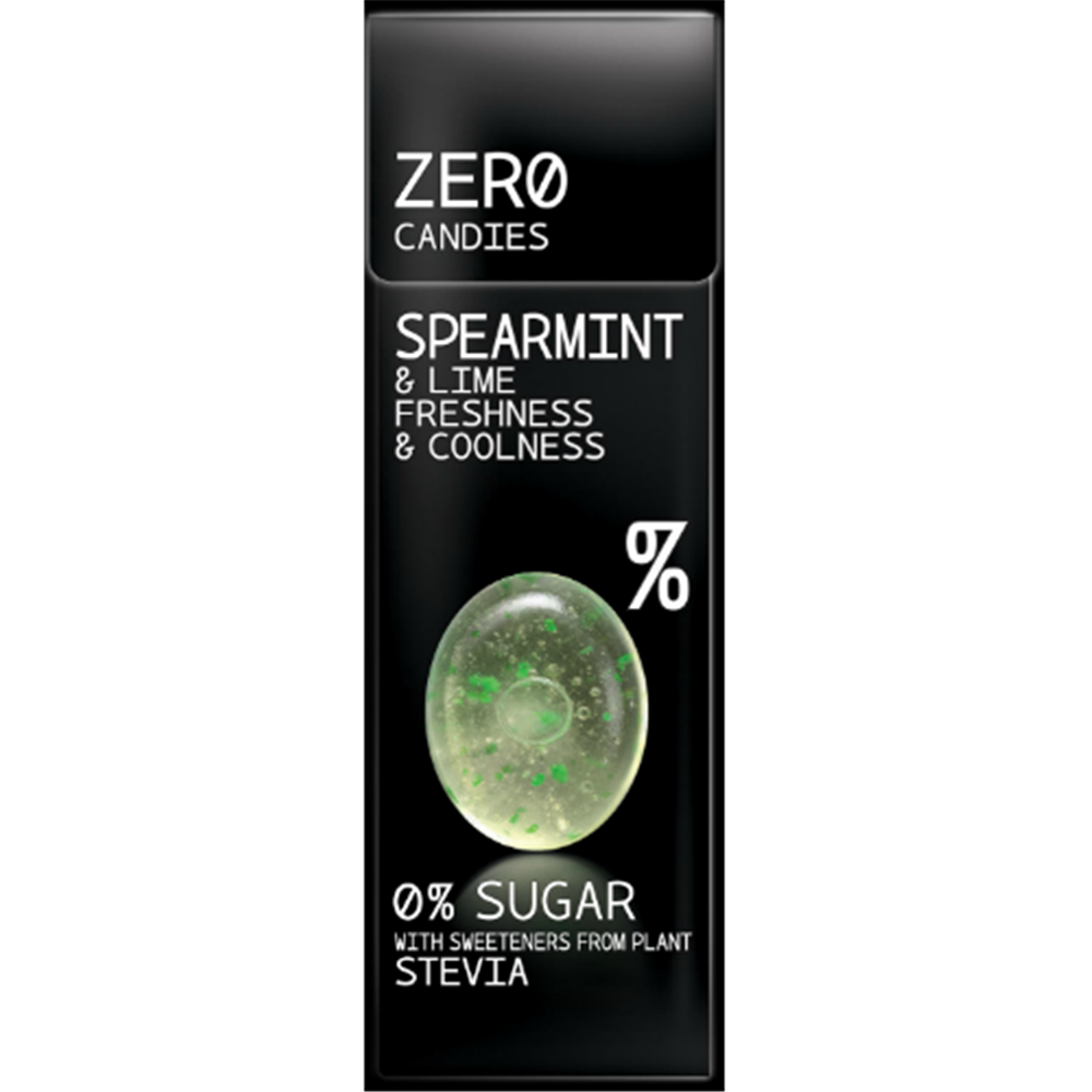 Zero Spearmint & Lime tvrde bombone