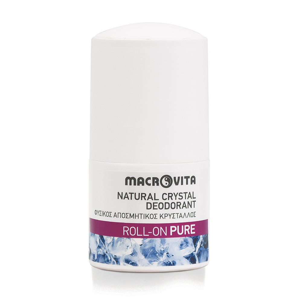 Prirodni kristalni dezodorans Roll-on Pure Macrovita 50ml