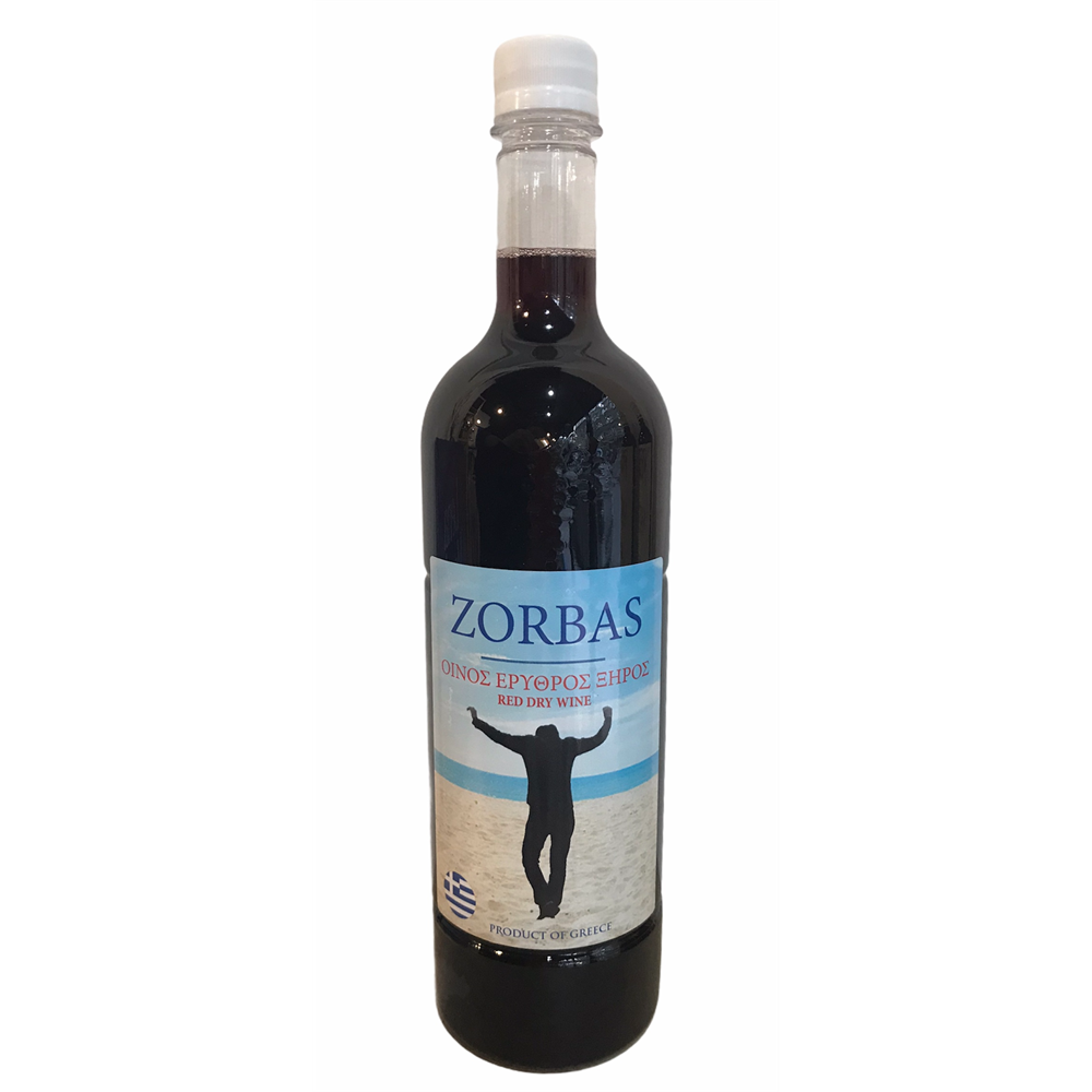 Zorbas domaće crveno vino sa Peloponeza 1l