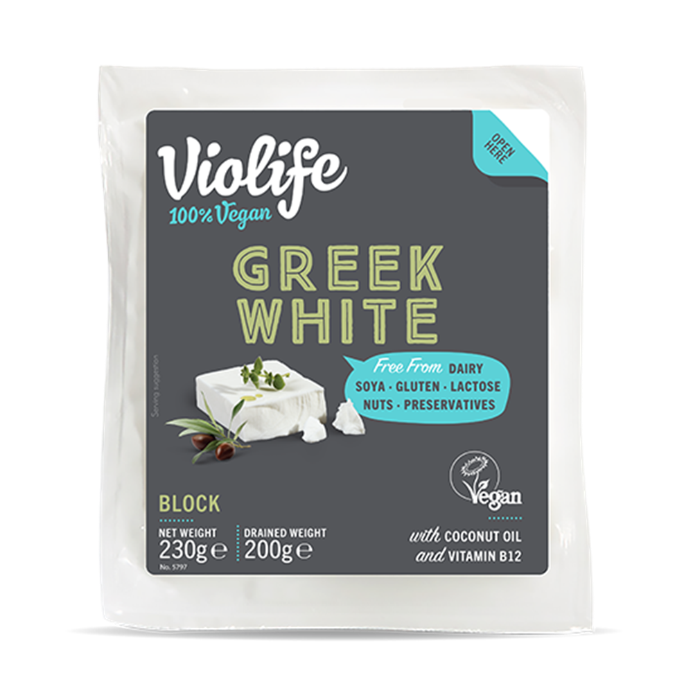 Biljni sir crumble, grčki beli Violife 200g