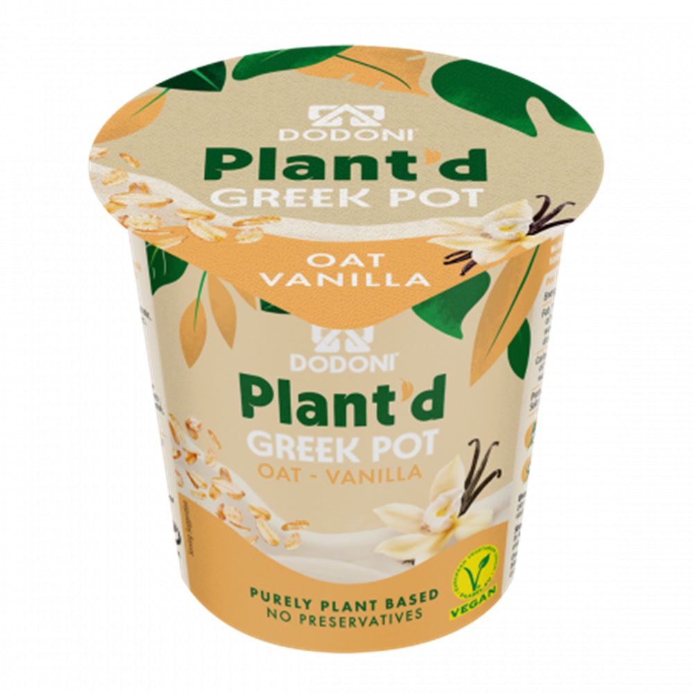 Ovseni jogurt vanila - vegan Dodoni Plant`d 150g