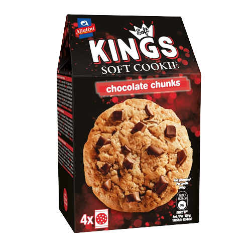 Keks King soft cookie choco chunks Allatini