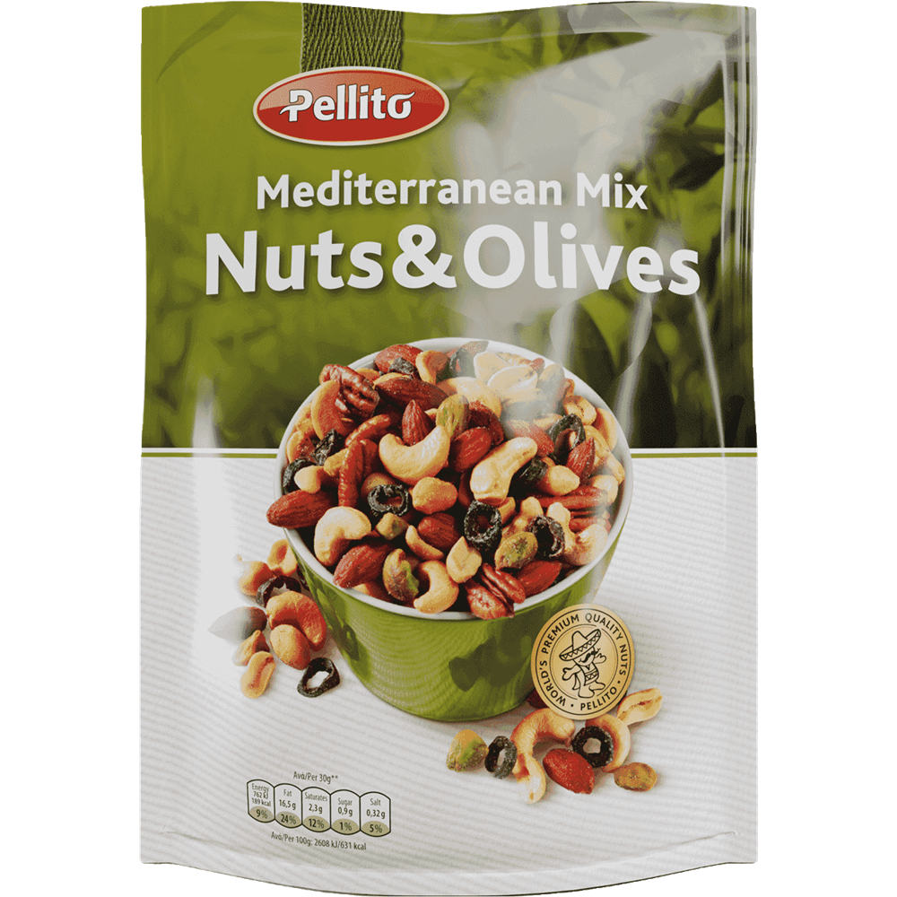 Mediteranski mix jezgrastog voća Pellito125g