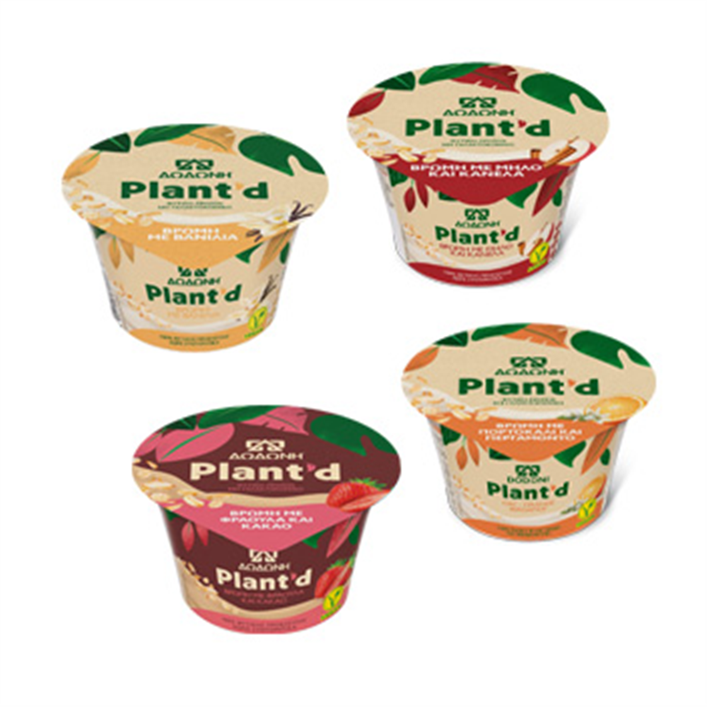 Ovseni jogurt jagoda i čokolada - vegan Dodoni plant`d 150g