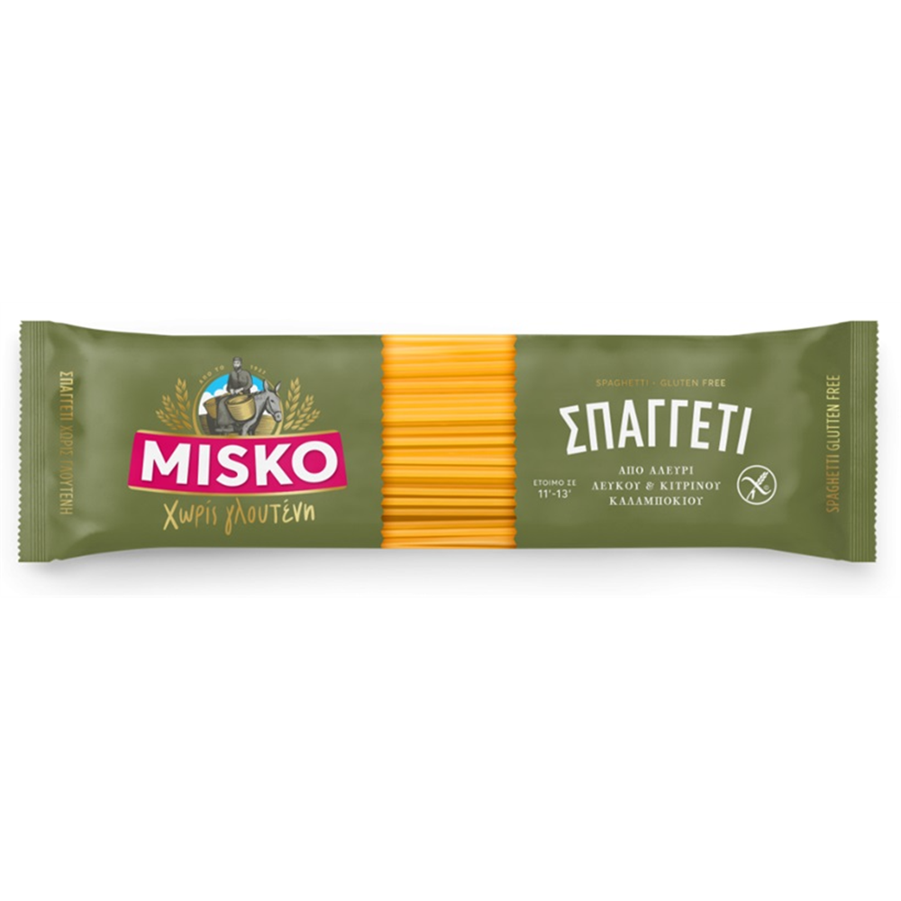 Testenina špageti bez glutena 400g Misko