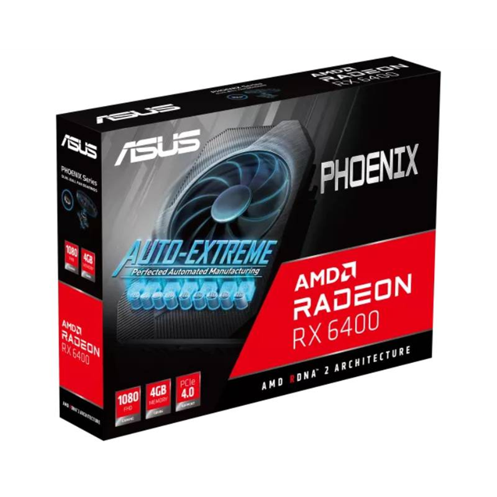 ASUS nVidia GeForce RX 6400 4GB 64bit PH-RX6400-4G