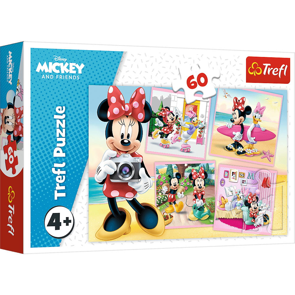 Lovely Minnie Puzzle 60 Nird Doo