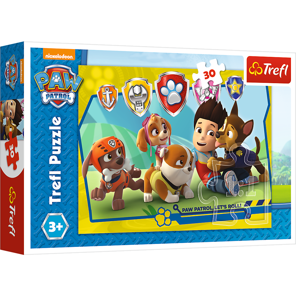 Ryder and friends / Paw Patrol - Puzzle 30 - Nird doo