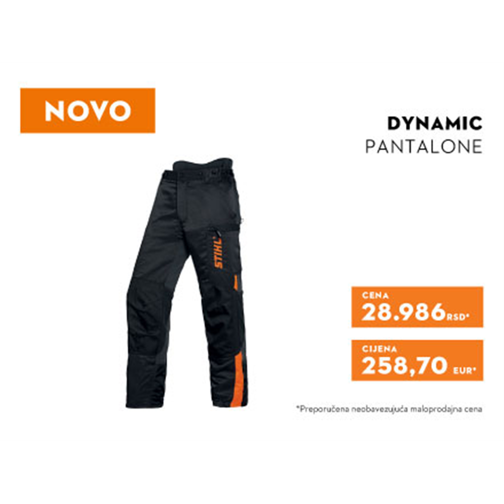 Zaštitne pantalone dynamic