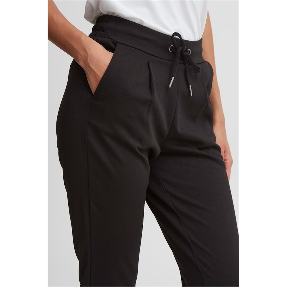 BYOUNG pantalone Rizetta crop black