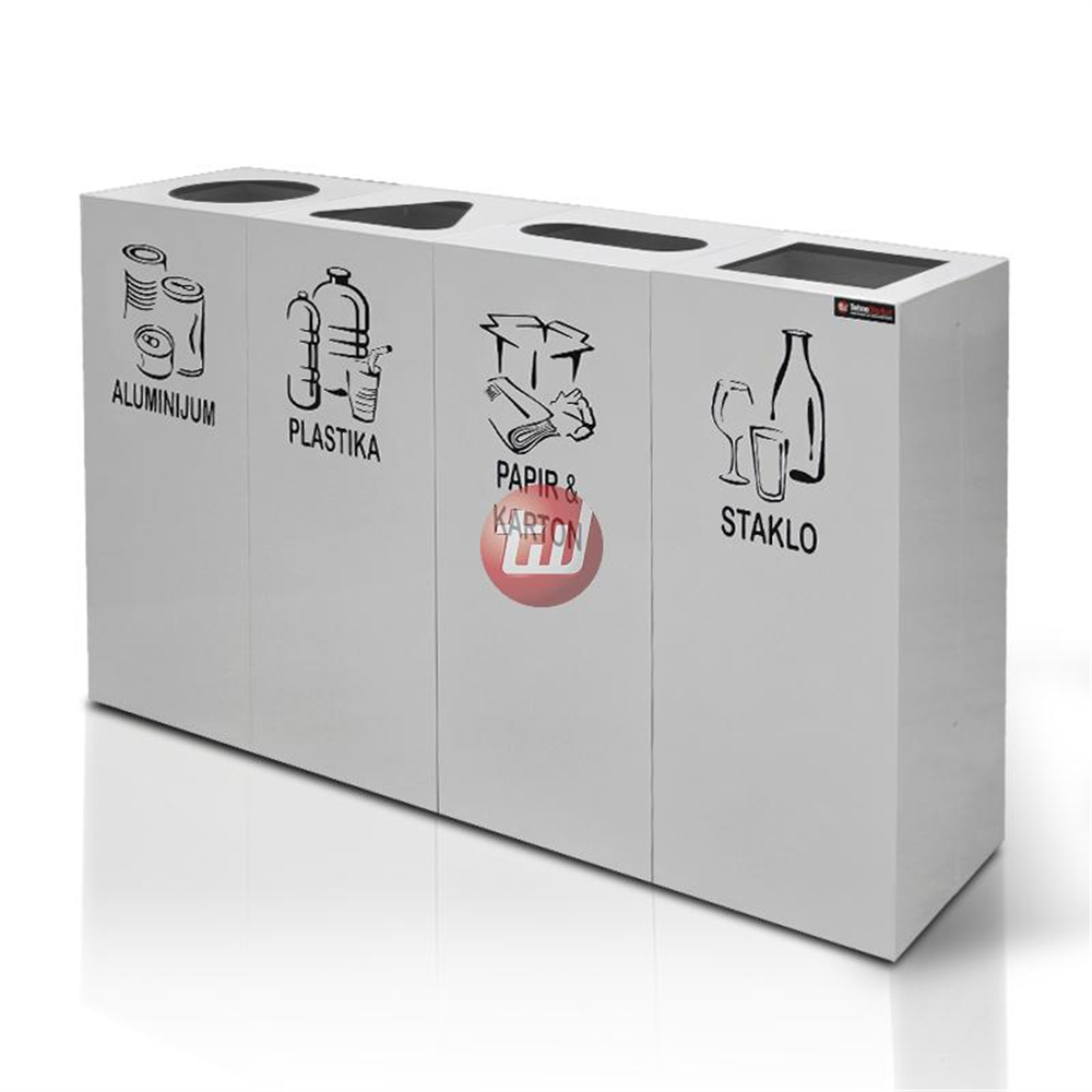 Set kanti za reciklažu Eko Sv.Siva